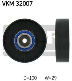 Обвідний ролик поліклинового ременя SKF VKM 32007