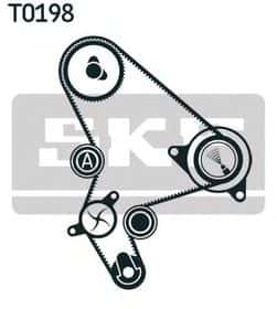 Комплект ремня ГРМ SKF VKMA 03266