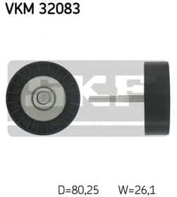 Обводной ролик поликлинового ремня SKF VKM 32083