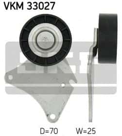 Обвідний ролик поліклинового ременя SKF VKM 33027