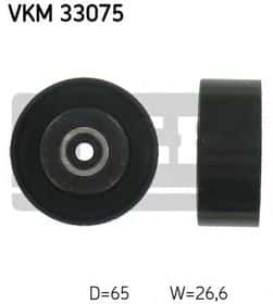 Обводной ролик поликлинового ремня SKF VKM 33075