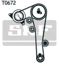 Комплект ременя ГРМ SKF VKMA 92513