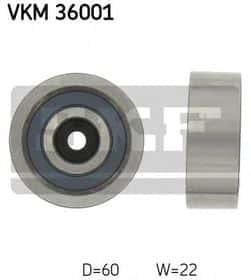 Обвідний ролик поліклинового ременя SKF VKM 36001