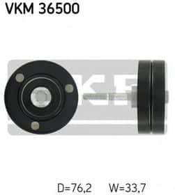 Обвідний ролик поліклинового ременя SKF VKM 36500
