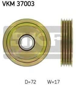 Обвідний ролик поліклинового ременя SKF VKM 37003
