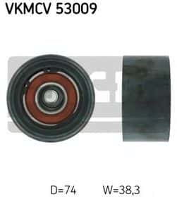 Обвідний ролик поліклинового ременя SKF VKMCV 53009