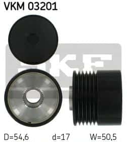Муфта генератора SKF VKM 03201