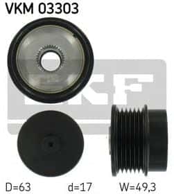 Муфта генератора SKF VKM 03303