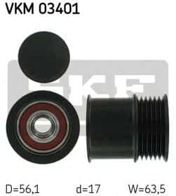 Муфта генератора SKF VKM 03401