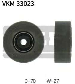 Обводной ролик поликлинового ремня SKF VKM 33023
