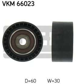 Обводной ролик поликлинового ремня SKF VKM 66023