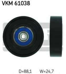 Обвідний ролик поліклинового ременя SKF VKM 61038