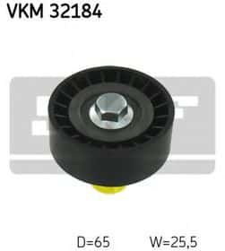 Обводной ролик поликлинового ремня SKF VKM 32184