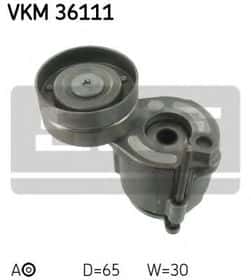 Натяжний ролик поліклинового ременя SKF VKM 36111