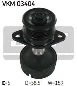 Муфта генератора SKF VKM 03404