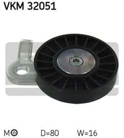 Натяжной ролик поликлинового ремня SKF VKM 32051