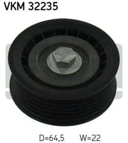 Обводной ролик поликлинового ремня SKF VKM 32235