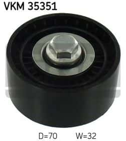 Обвідний ролик поліклинового ременя SKF VKM 35351