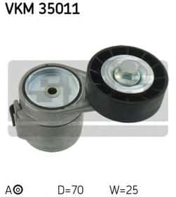 Натяжний ролик поліклинового ременя SKF VKM 35011