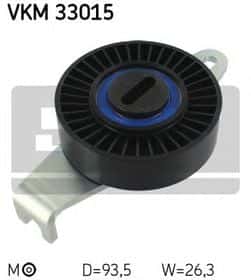 Обводной ролик поликлинового ремня SKF VKM 33015