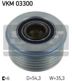 Муфта генератора SKF VKM 03300