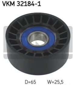 Обводной ролик поликлинового ремня SKF VKM 32184-1