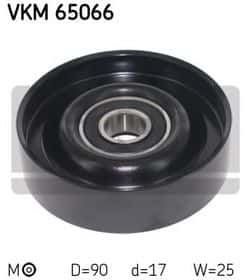 Натяжной ролик поликлинового ремня SKF VKM 65066