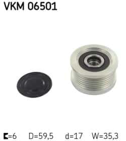 Муфта генератора SKF vkm06501