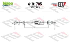 Трос зчеплення FTE 4101705