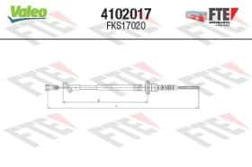 Трос зчеплення FTE 4102017