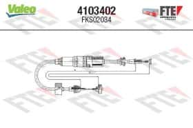 Трос зчеплення FTE 4103402