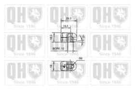 Газовый упор багажника Quinton Hazell QTS128625