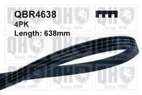Поликлиновой ремень Quinton Hazell QBR4638