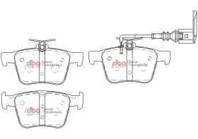 Тормозные колодки DBA db15006xp Тормозные колодки DBA db15006xp