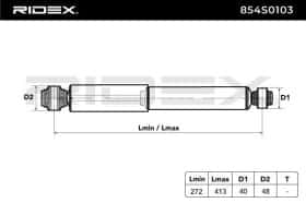 Амортизатор RIDEX 854s0103