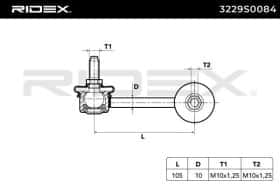 Стойка стабилизатора RIDEX 3229s0084