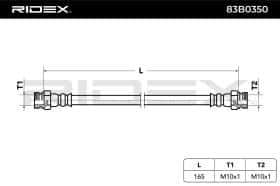 Гальмівний шланг RIDEX 83b0350