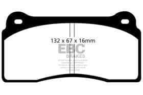 Гальмівні колодки Ebc dp41110r