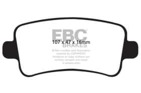 Тормозные колодки Ebc dp42016r