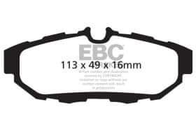 Гальмівні колодки Ebc dp41870r