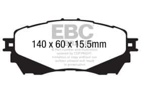 Тормозные колодки Ebc dp42170r
