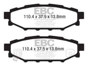 Тормозные колодки Ebc dp1584