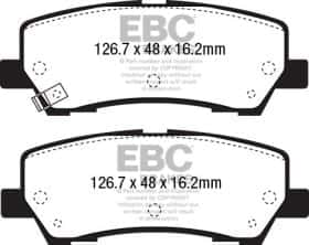 Гальмівні колодки Ebc dp43043r