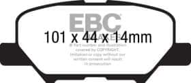 Гальмівні колодки Ebc dp42171r