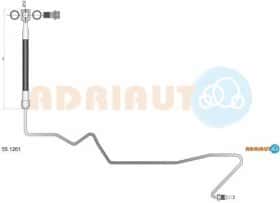 Тормозной шланг Adriauto 551261
