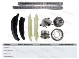 Комплект ланцюга ГРМ Motive Components tck236