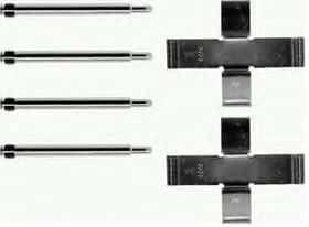Комплектующие дисковых тормозных колодок Brembo A 02 210