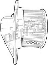 Вентилятор салону Denso DEA02001