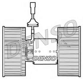 Вентилятор салону Denso DEA12001