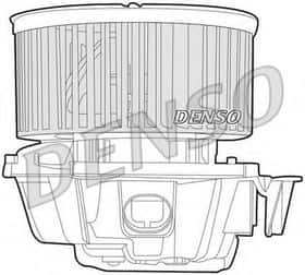 Вентилятор салону Denso DEA46001
